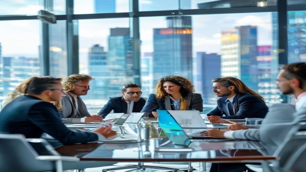 Professional consulting team